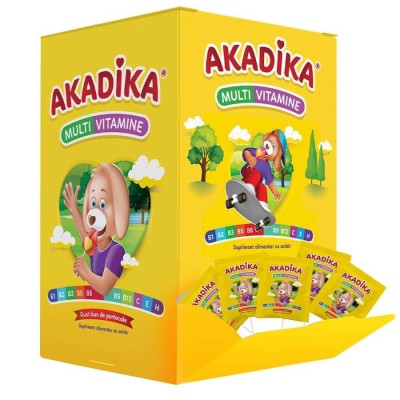Acadele Multivitamine Akadika 50 bucati Fiterman foto