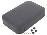 Carcasă ABS gri &icirc;nchis 200x135x40mm