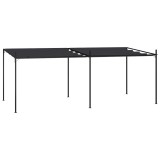 Cumpara ieftin Pavilion cu acoperis retractabil, antracit, 600x300x233 cm