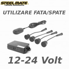 Senzori de parcare spate sau fata STEELMATE PTS411EX fara display alimentare 12-24v CarStore Technology