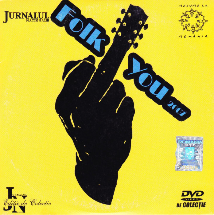 DVD Muzica: Folk You ( 2008, original, ca nou )