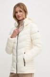 Dkny geaca femei, culoarea bej, de tranzitie, DLEMPR20