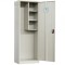 Dulap metalic materiale curatenie ASAMBLAT AC60, 600x400x1800 mm (LxlxH), inchidere 3 puncte, PLUS