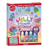 Paint &amp; Peel Jelly Stickers: Glitter Goals