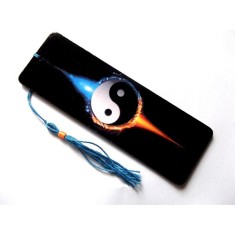 semn de carte cu Yin Yang 44511