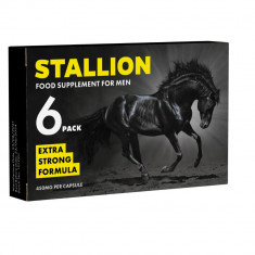 Capsule STALLION pentru imbunatatirea potentei si a erectiilor, 6 buc