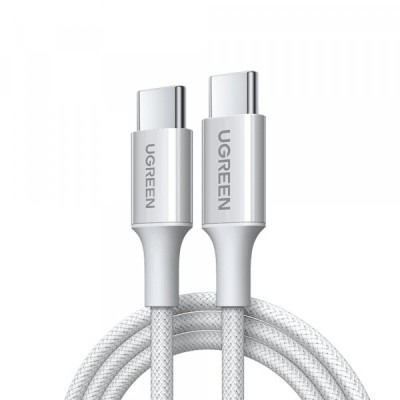 Cablu Date si Incarcare USB-C - USB-C UGREEN L502, 100W, 1m, Gri foto