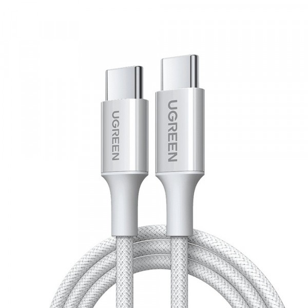 Cablu Date si Incarcare USB-C - USB-C UGREEN L502, 100W, 1m, Gri