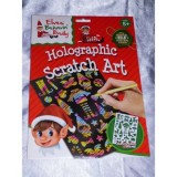 Cumpara ieftin Christmas Elf Holographic Scratch Art