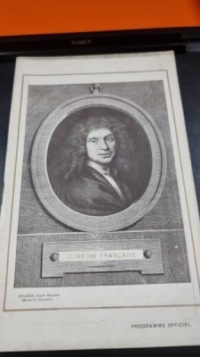 Program de teatru - Comedie-Francaise foto