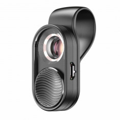 Lentila profesionala Microscop 100X HD MC multicoated cu LED pentru telefoane foto