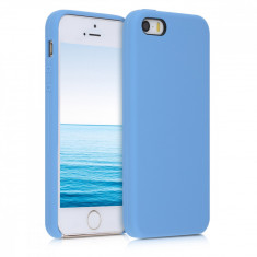 Husa pentru Apple iPhone 5 / iPhone 5s / iPhone SE, Silicon, Albastru, 42766.188