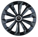 Cumpara ieftin Set 4 capace roti Fame Negru R16 pentru gama auto Citroen, Autohelix MSA