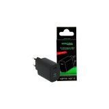 PATONA Premium PD20W Adapter 5V/3A 9V/2.22A 12V/1.67A USB-C PD3.0 QC3.0 negru