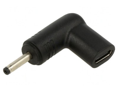 Adaptor DC 3.0/1.0 USB-C Negru 100W 5A foto