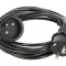 Prelungitor Alimentare 1 Priză PVC Negru 5m 10A
