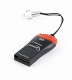 CITITOR DE CARDURI USB 2.0 LA MICRO SD TIP BRELOC GEMBIRD