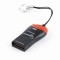 CITITOR DE CARDURI USB 2.0 LA MICRO SD TIP BRELOC GEMBIRD