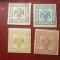 Set 4 valori Albania 1921 Stema - R. Mirditie