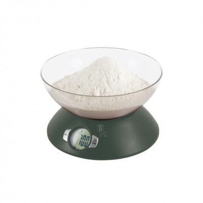 Cantar de bucatarie cu bol Berlinger Haus, BH/9619 Matte Green foto