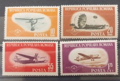 Romania 1953 - Aviatie sportiva MNH foto
