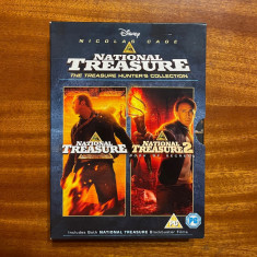 NATIONAL TREASURE 1 si 2 - Nicholas Cage (2 DVD-uri originale filme!)