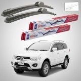 Cumpara ieftin Ștergătoare Mitsubishi Pajero Sport II (KH/KG) 2008-2016 | Set Față Flat &ndash; TeamCar&reg;