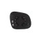 Geam oglinda exterioara cu suport fixare Seat Altea (5p1/5p5), 03.2004- Xl, Stanga, incalzita; geam convex; cromat