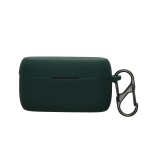 Husa Casti Kwmobile pentru Jabra Evolve 2 Buds, Verde inchis, Silicon, KWM000018PY003C