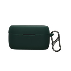 Husa Casti Kwmobile pentru Jabra Evolve 2 Buds, Verde inchis, Silicon, KWM000018PY003C