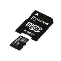 Card Transcend microSDHC 32GB Class 10 UHS-I cu adaptor SD foto