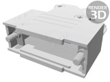 Carcasă pentru conectori D-Sub 15pin și D-Sub HD 26pin