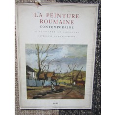LA PEINTURE ROUMAINE CONTEMPORAINE 1944 Pictura romaneasca prefata G. Oprescu