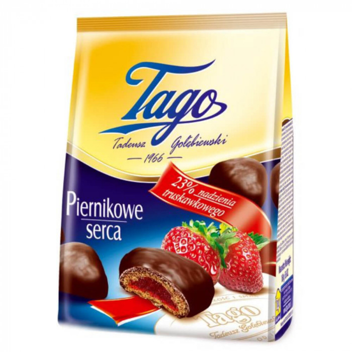 Turta Dulce cu Capsuni Tago, 160 g