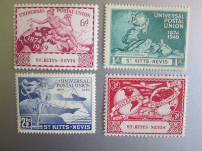 ANGLIA /ST.KITTS -NEVIS SERIE MNH/MH=95 foto
