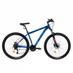 Bicicleta MTB DHS Terrana 2927, 29 inch, cadru aluminiu M, albastru
