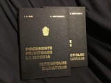 Carte Documente privitoare la istoria Mitropoliei Banatului de I. D. Suciu si Radu Constantinescu anul 1980 volumul I si II !