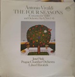 Disc vinil, LP. The Four Seasons (Concertos For Violin And Orchestra, Op. 8, Nos. 1-4)-Antonio Vivaldi, Pra-256596, Supraphon