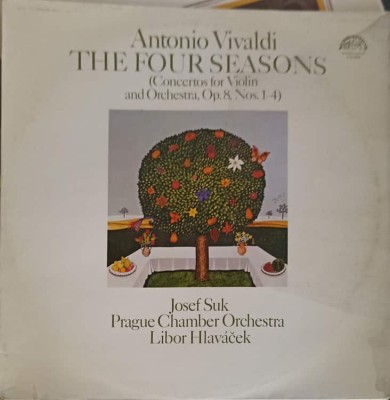 Disc vinil, LP. The Four Seasons (Concertos For Violin And Orchestra, Op. 8, Nos. 1-4)-Antonio Vivaldi, Pra-256596 foto