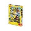 Puzzle 4&times;54 piese, Mickey &ndash; DINO TOYS