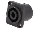 Soclu difuzoare 4 PIN 30A 250V 4.8mm