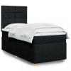 VidaXL Pat box spring cu saltea, negru, 90x190 cm, textil 3291137