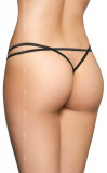 Chilotei Sexy Cu Dantela Decupati Intim, Negru, M/L, Softline