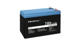 Baterie Qoltec LiFePO4 | 12V | 7Ah | 0,9 kg | Fără &icirc;ntreținere | PV, UPS, RV, Barcă