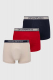 Cumpara ieftin Emporio Armani Underwear boxeri 3-pack barbati, culoarea rosu