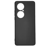 Cumpara ieftin Husa Cover Silicon Slim Mat pentru Huawei P50 Negru, Contakt