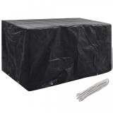 Cumpara ieftin Husă mobilier de grădină 8 ocheți 180 x 70 x 90 cm, vidaXL