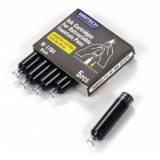 Set 5 patroane cerneala pentru stilou retractabil Writech negru