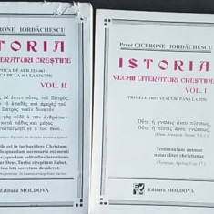 Istoria vechii literaturi crestine Cicerone Iordachescu vol I+II