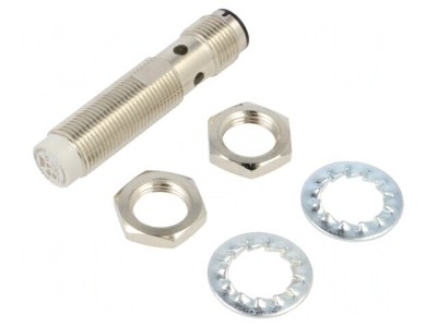 Senzor Inductiv NPN NO 10mm 12V IP67 M12 foto